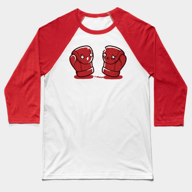 boxing gloves Baseball T-Shirt by Randyotter